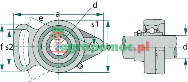 Flanged bearing unit | zdjęcie nr 2